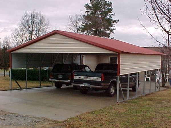 Double Carports | Two Car Carports | 2-Car Carports