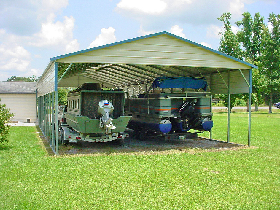 Metal Carports with Storage