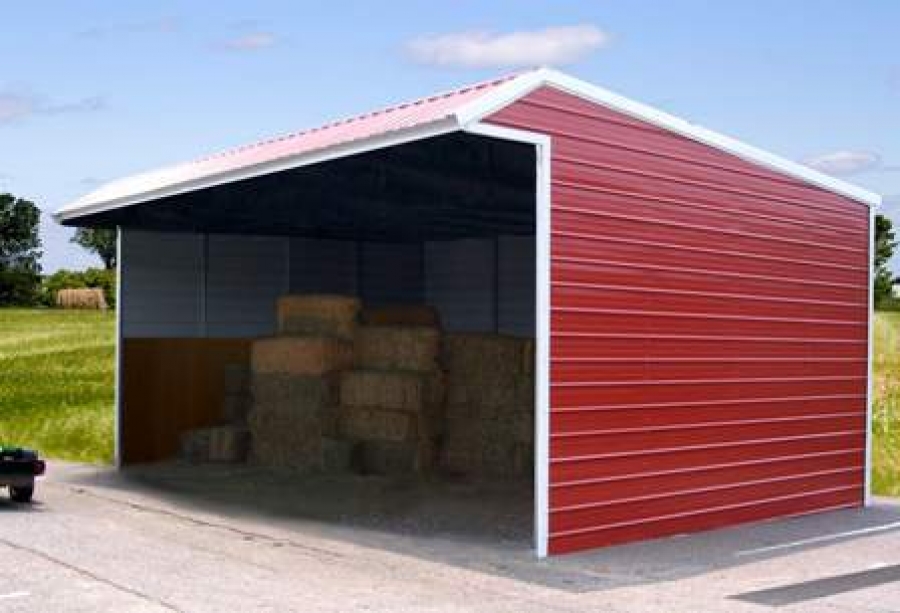 Metal Loafing Sheds