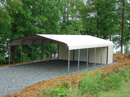 Utility Carport Installation